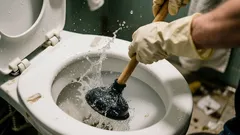 O blocaj la toaletă: cum să-l recunoști și să-l rezolvi fără ajutorul unui instalator