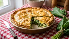 Măcriș, brânză de oaie și ou: rețeta care stârnește agitație acasă