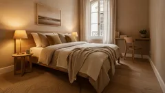 Dormitorul mic ți se pare înghesuit? 6 reguli simple care schimbă totul