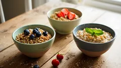 Care terci este mai sănătos: cel de hrișcă, cel de ovăz sau cel de orz?