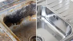 Chiuveta va arăta ca nouă în doar 3 minute: o metodă simplă cu produse pe care le ai la îndemână